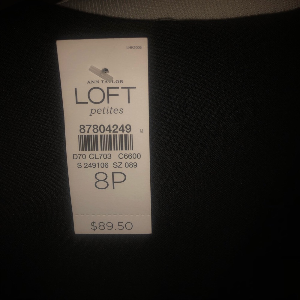 Loft ruffle shoulder LBD - Picture 3 of 3